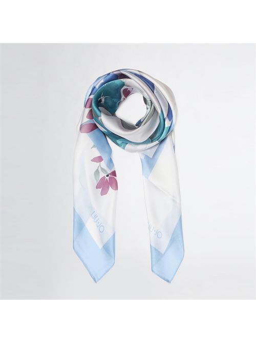 Liu Jo Foulard Cielo con logo LIU JO | 2A5039T0300/00120